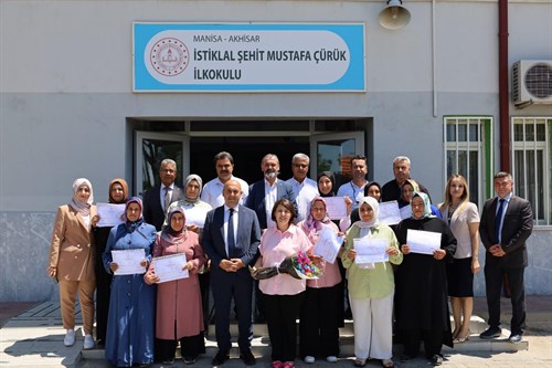 Okuma Yazma Kursu Sertifika Töreni Gerçekleştirildi