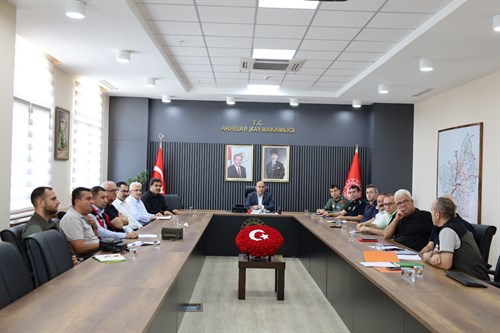 Orman Yangınları ile Mücadele Toplantısı, Kaymakamlık Atlıeylül Toplantı Salonunda Gerçekleşti