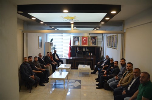 Kaymakamımız Sayın Mustafa CAN, İadeiziyaret Kapsamında İlçemizdeki 5 Siyasi Partiyi Ziyaret Etti